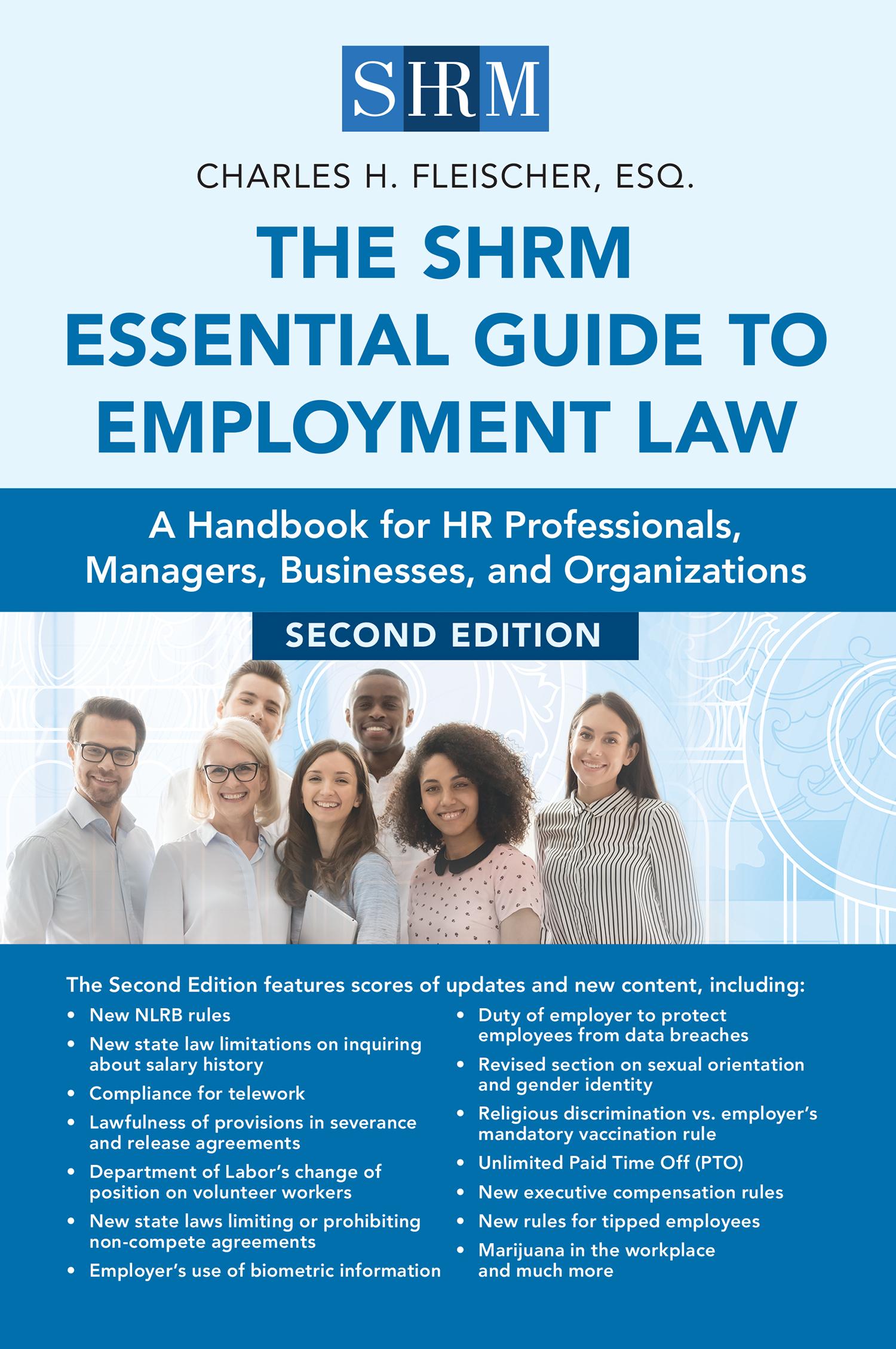 SHRM Essential Guide To Employment Law: A Handbook For HR Professionals ...